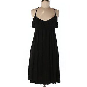 Rachel Pally Ruffle Scoop Neck Empire Mini Dress